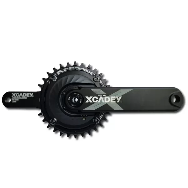 Producto - Potencia Xcadey MTB GEN-2 integrada con palanca y Platos para Shimano monoplato