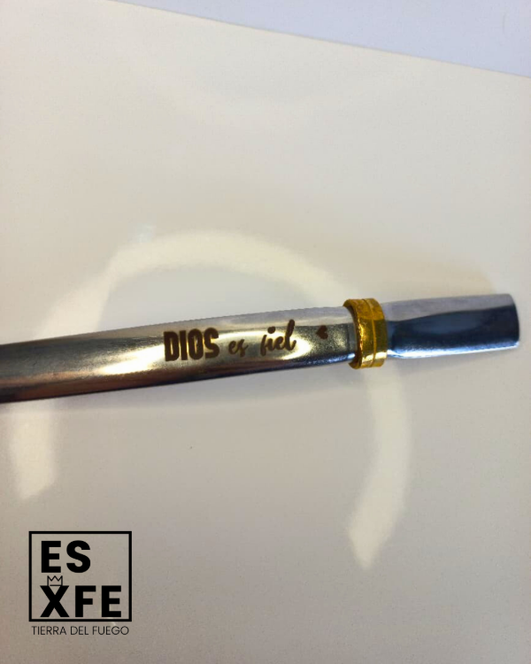 Producto - Bombilla "Dios es fiel"