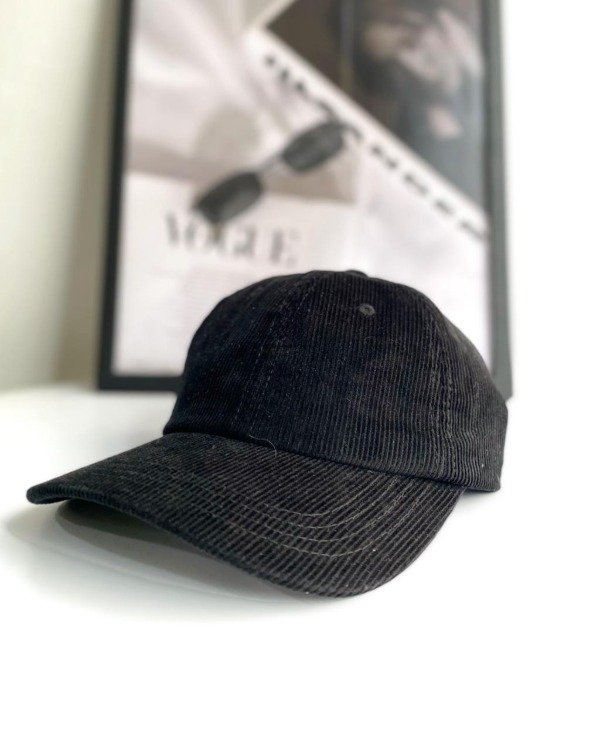 Producto - GORRA CORDEROY BLACK