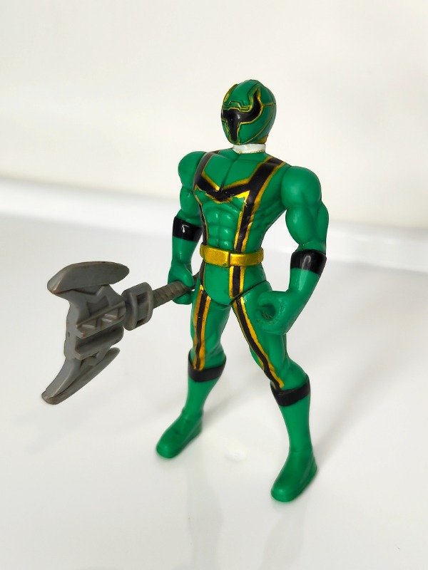 Producto - Green Mystic Force Power Ranger 10 cm Con Faltante (Mystic Force) - 2
