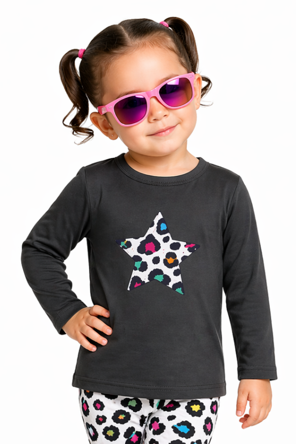 Producto - Camiseta Oversize Estrella Print Blanco