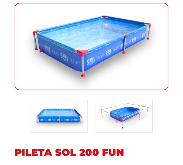 Producto - PILETA SOL DE VERANO 200