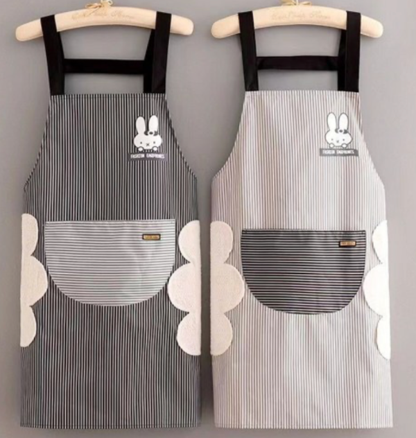 Producto - Delantal conejo rayas