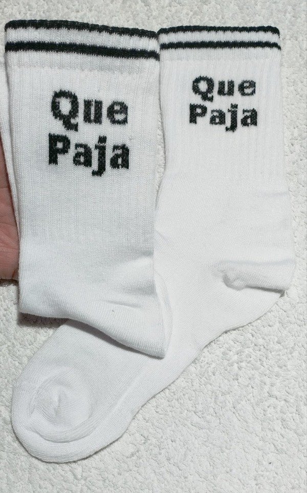 Producto - QUE PAJA Tenis Básica