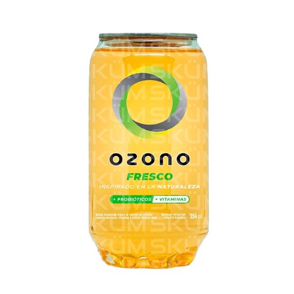 Producto - Kombucha Limon y Jengibre Ozono 354ml