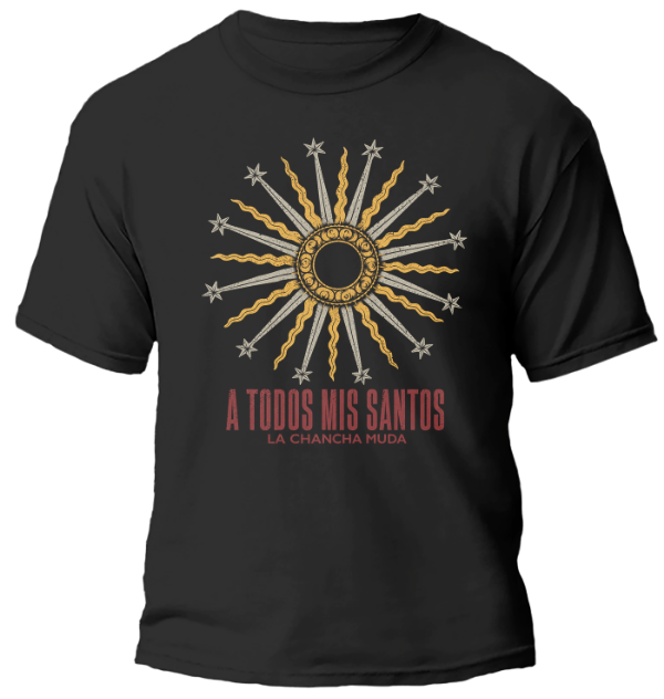 Producto - Remera La Chancha Muda A todos mis santos