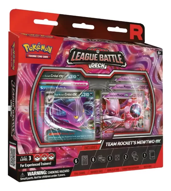 Producto - Team Rockets Mewtwo Ex League Battle Deck Inglés