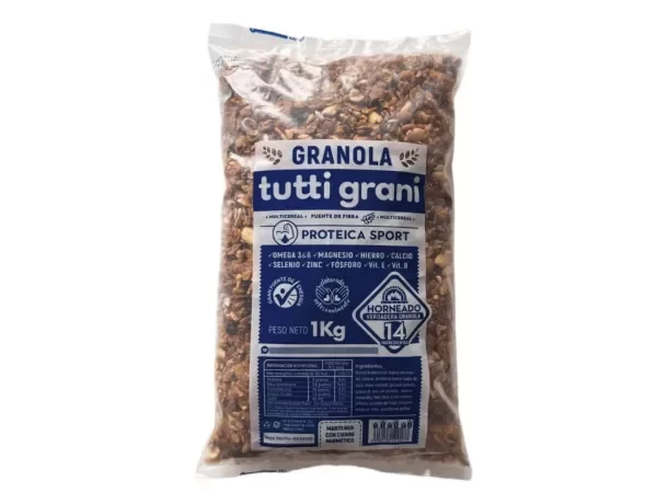 Producto - Granola Tutti Grani Proteica Sport x 1 KG. - 0
