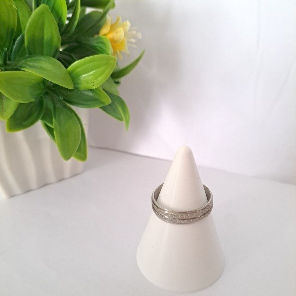 Producto - Anillo Cinta Nevada Brillo