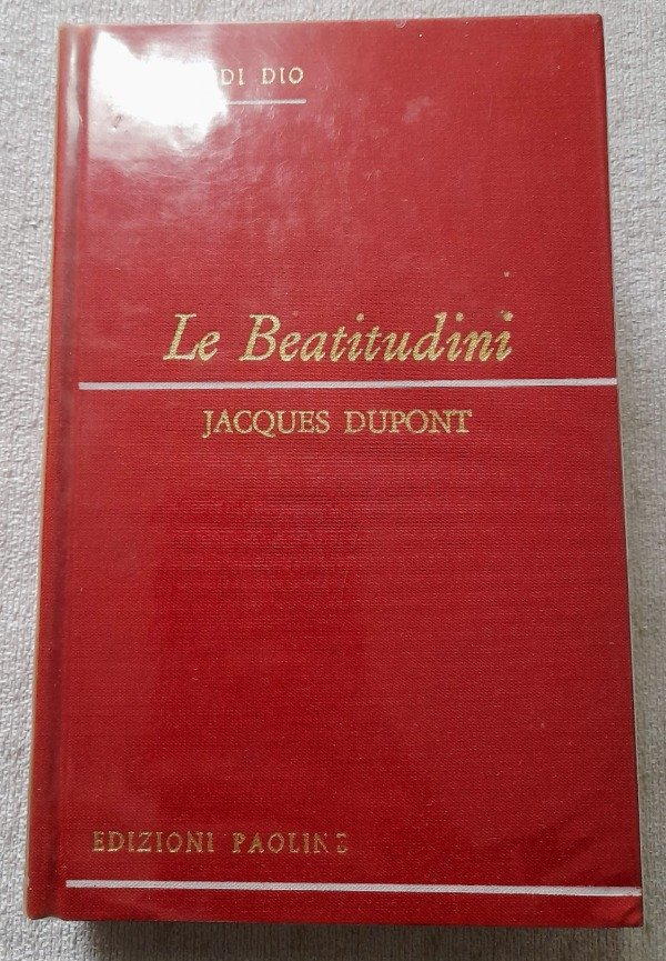 Producto - Le Beatitudini - Tomo 2 - Jacques Dupont - Edizione Paoline