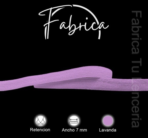 Producto - Retención Lavanda 7mm (por metro)