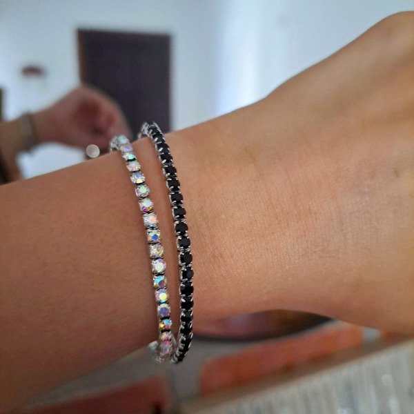 Producto - Pulsera Elastizada Tornasol Gruesa