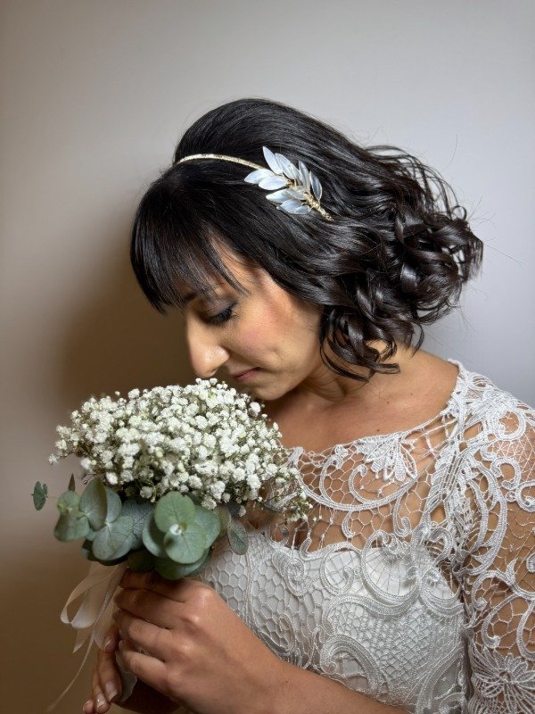 Producto - Vincha Hojitas Laqueadas