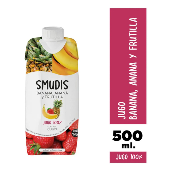 Producto - Jugo Smudis Multrifruta 100/ natural x 500 ml - 0