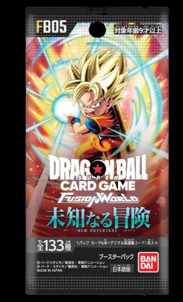 Producto - Sobre de Cartas Originales Dragon Ball en japones - Fusion World - Goku  FB05