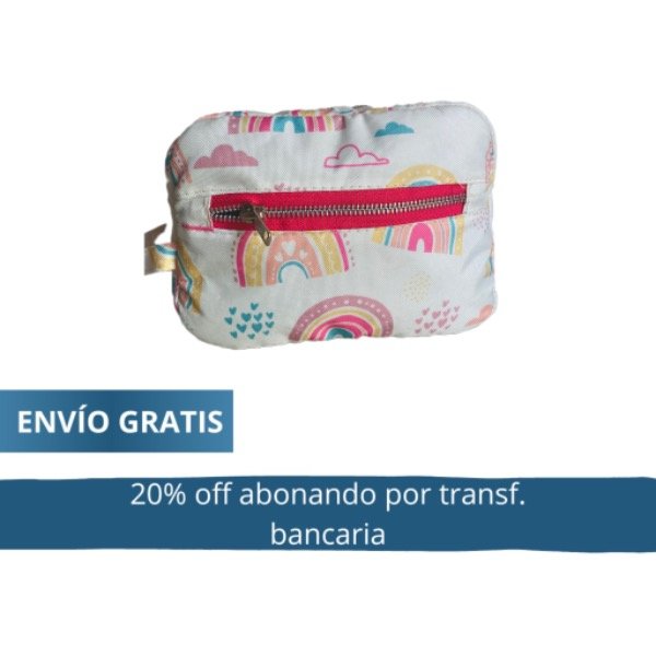 Producto - Neceser Isotérmico Arcoiris abonando por transferencia 59.840 pesos