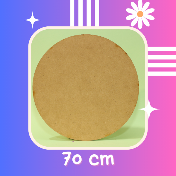 Producto - Circulo MDF de 70 cm (5,5 de grosor)