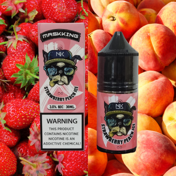 Producto - Strawberry Peach Ice - 35 mg nico - 30 ml