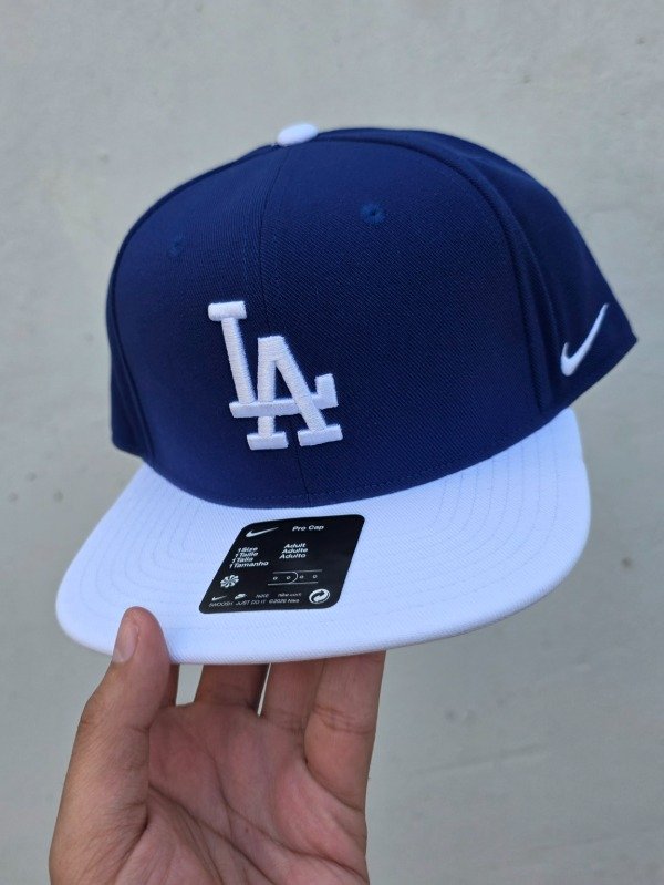 Los Angeles Dodgers Nike Two-Tone Snapback Hat - Blue/White 2026