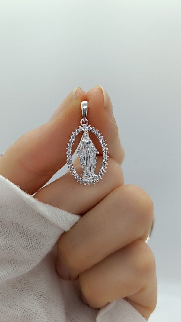 Producto - Dije Virgen Medalla Milagrosa
