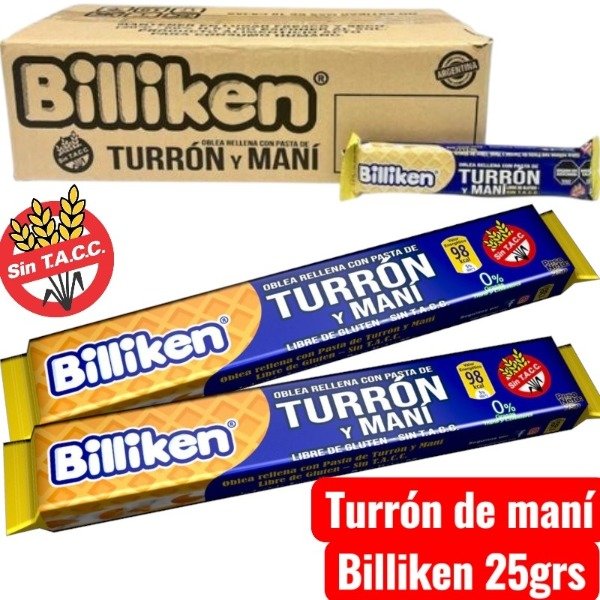Producto - Turrón Billiken x 10 unidades sin tacc