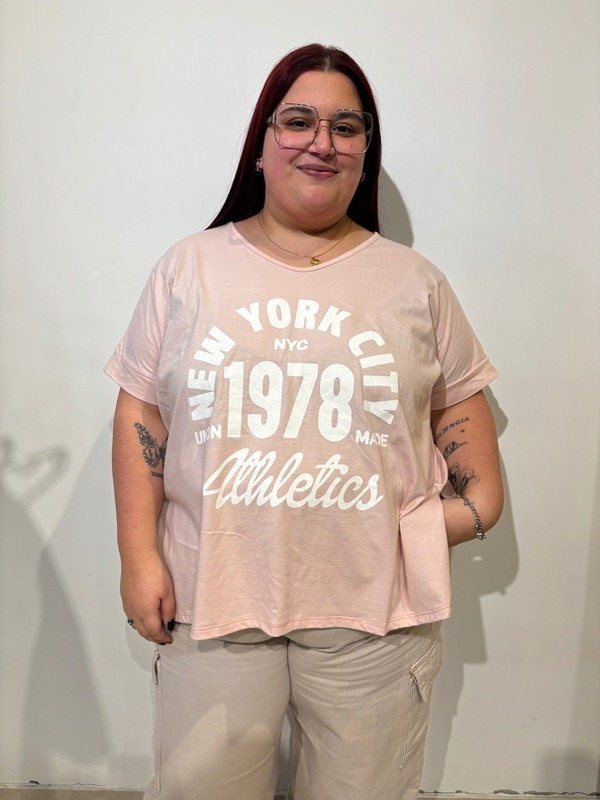 Producto - Remera CREW rosa