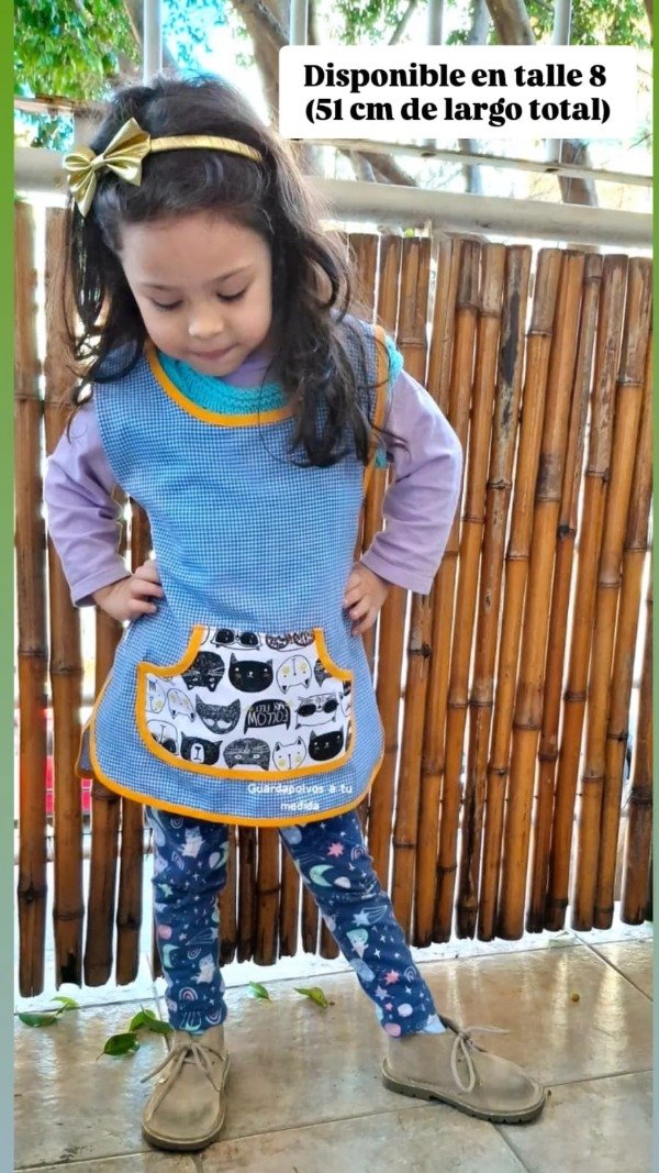 Producto - Gatitos con amarillo Talle 8