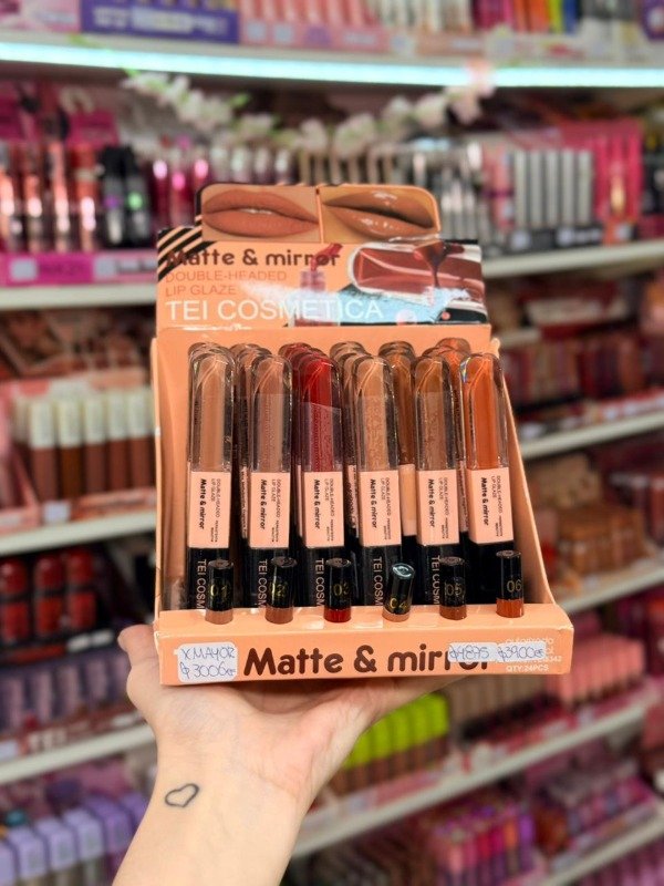Producto - Labial Matte y Mirror TEI
