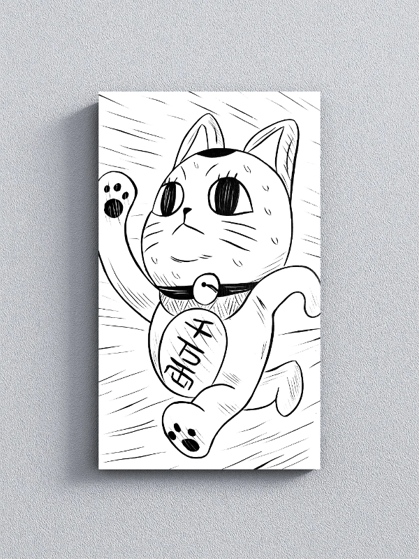 Producto - Cuadro Turbo abuela  -Dandadan-