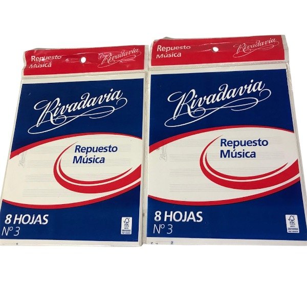 Producto - Repuesto de música x8hojas