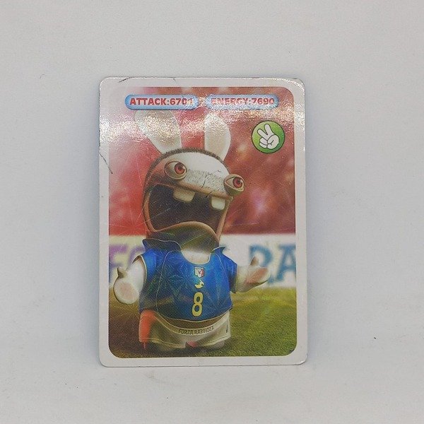 Producto - Carta Rayman Raving Rabbids Rabbid futbolista