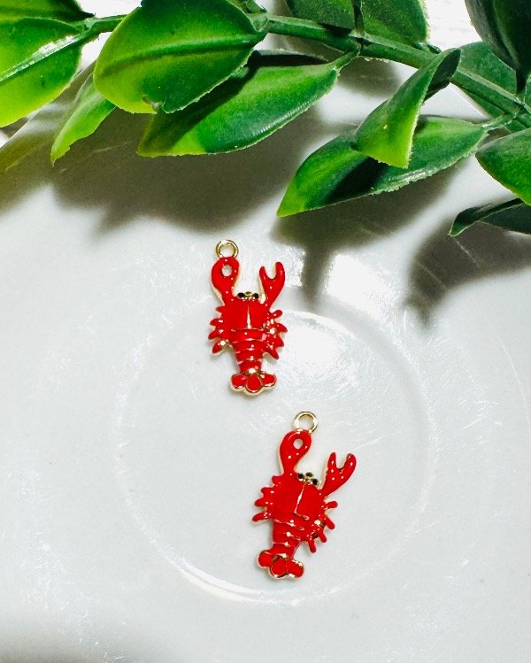 Producto - DIJE LANGOSTA ESMALTADA ROJA (1)