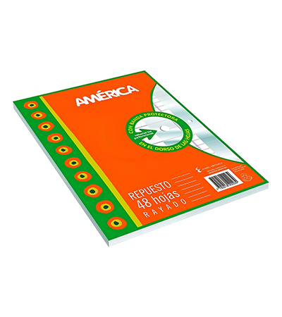 Producto - Repuesto escolar N 3 AMERICA X 48 hs