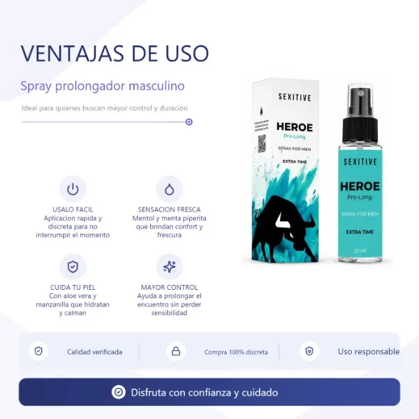Producto - Héroe Pro Long (Extra Time) - 2