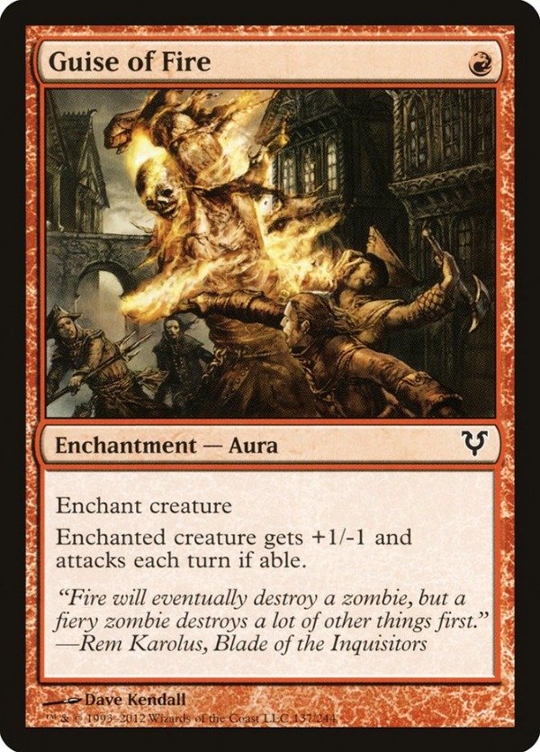Producto - Guise of Fire  Avacyn Restored