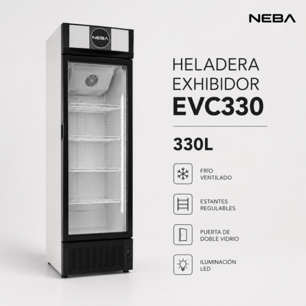 Producto - EXHIBIDOR NEBA 330L EVC330