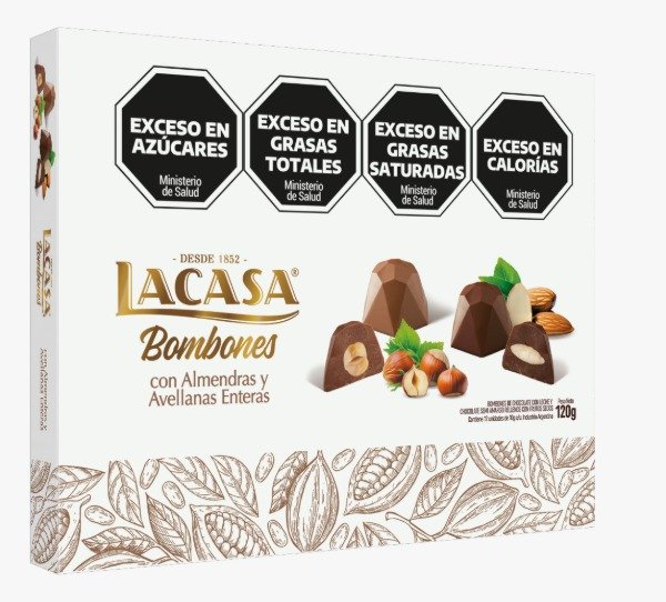 Producto - BOMBONES Frutos secos x 12 unidades LACASA