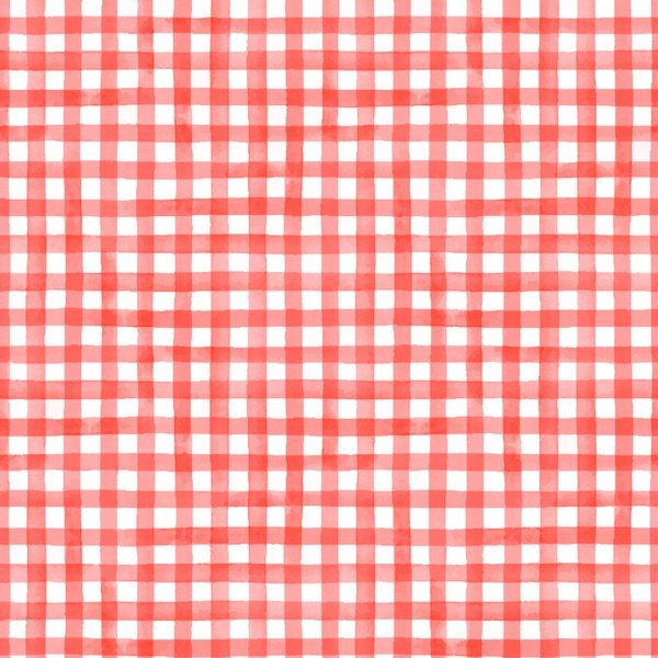 Producto - Retazo Cordura Cuadrillé acuarela rojo 89cm