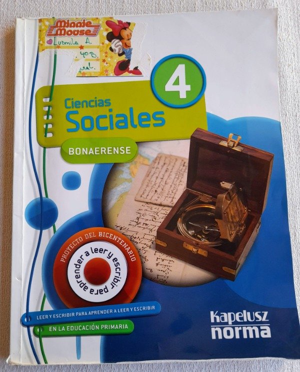 Producto - Ciencias Sociales 4 Bonaerense - Kapelusz Norma - Primaria