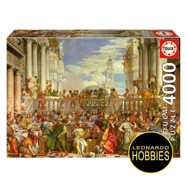 Producto - Las Bodas de Caná por Paolo Veronese 4000 Piezas Educa 19949