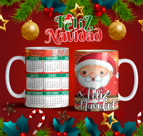 Producto - SANTA FELIZ NAVIDAD 2024 - COD 2134