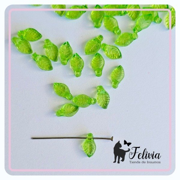 Producto - Hojita plástica mini x 10g. (90 u aprox)