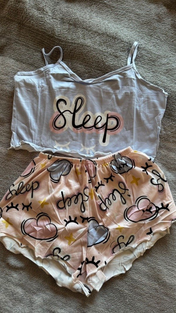 Producto - Pijama Sleep pastel