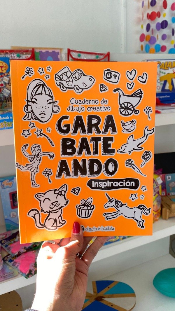 Producto - Cuaderno de dibujo creativo- "Garabateando. Inspiración"