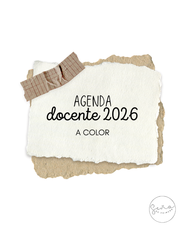 Producto - AGENDA DOCENTE 2026 A COLOR