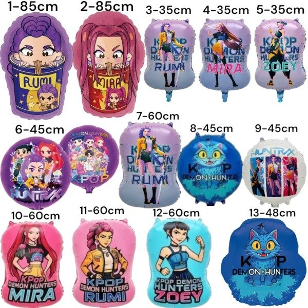 Producto - globo guerreras kpop mini