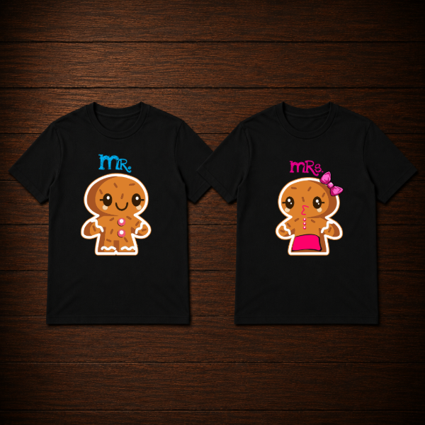 Producto - Remera - Mr y Mrs galletitas (diseños dobles) - 0