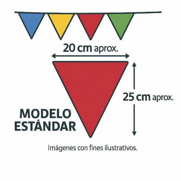 Producto - Banderín Multicolor Otoño - 3