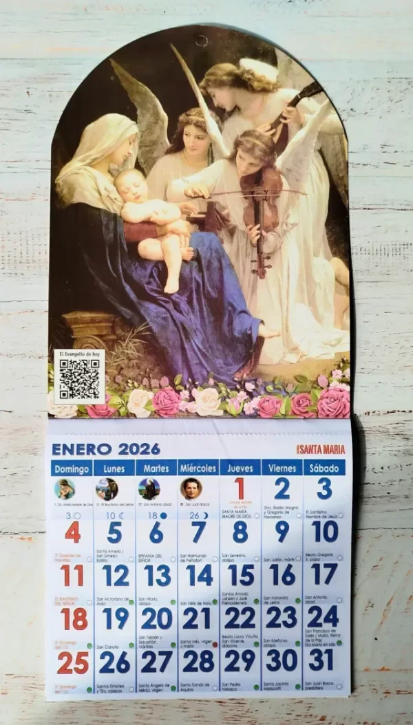 Producto - Calendario Canción con ángeles