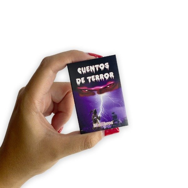 Producto - Cuentos de Terror, Minilibro Librito